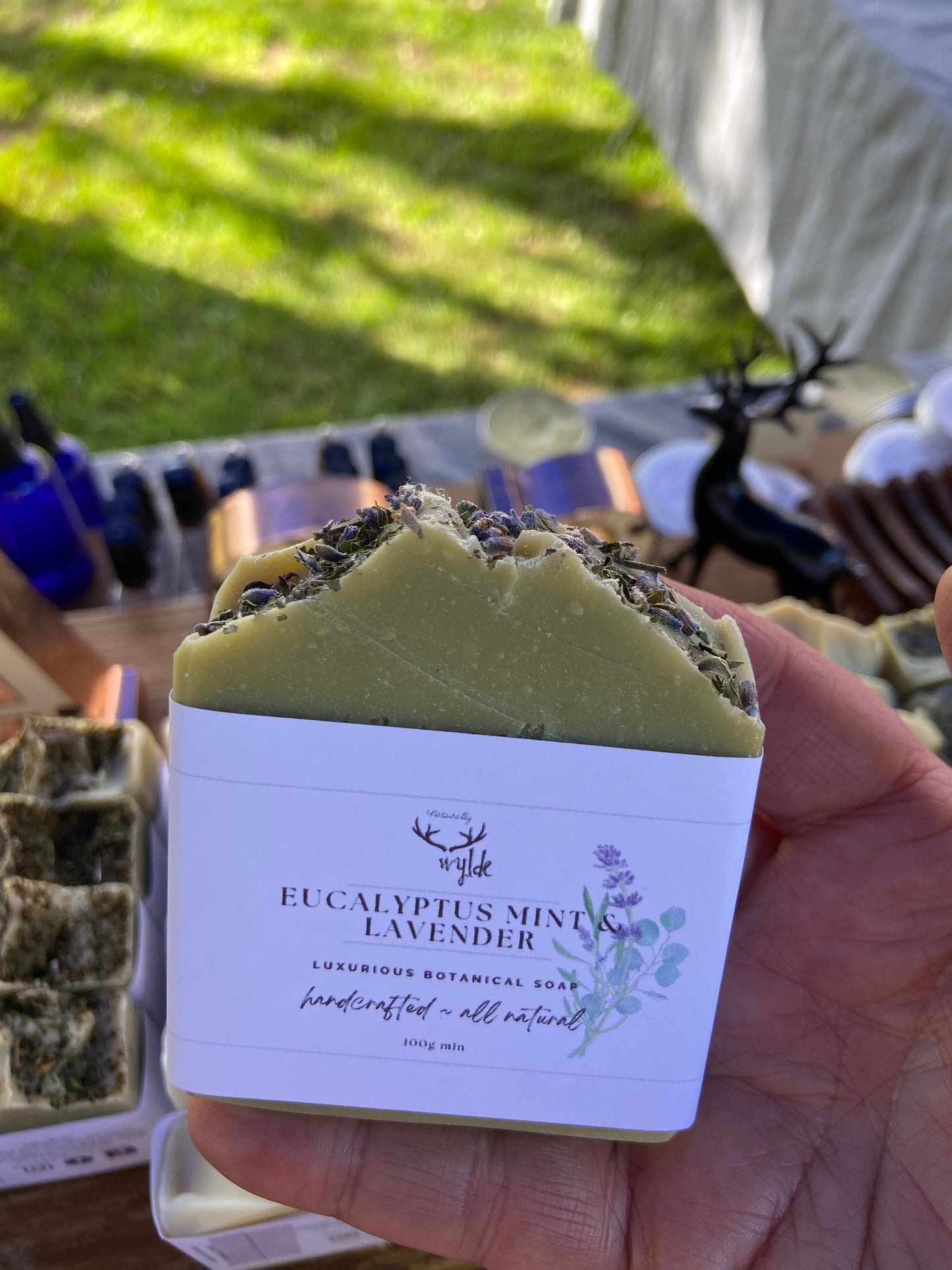 Eucalyptus, Lavender and Peppermint Soap