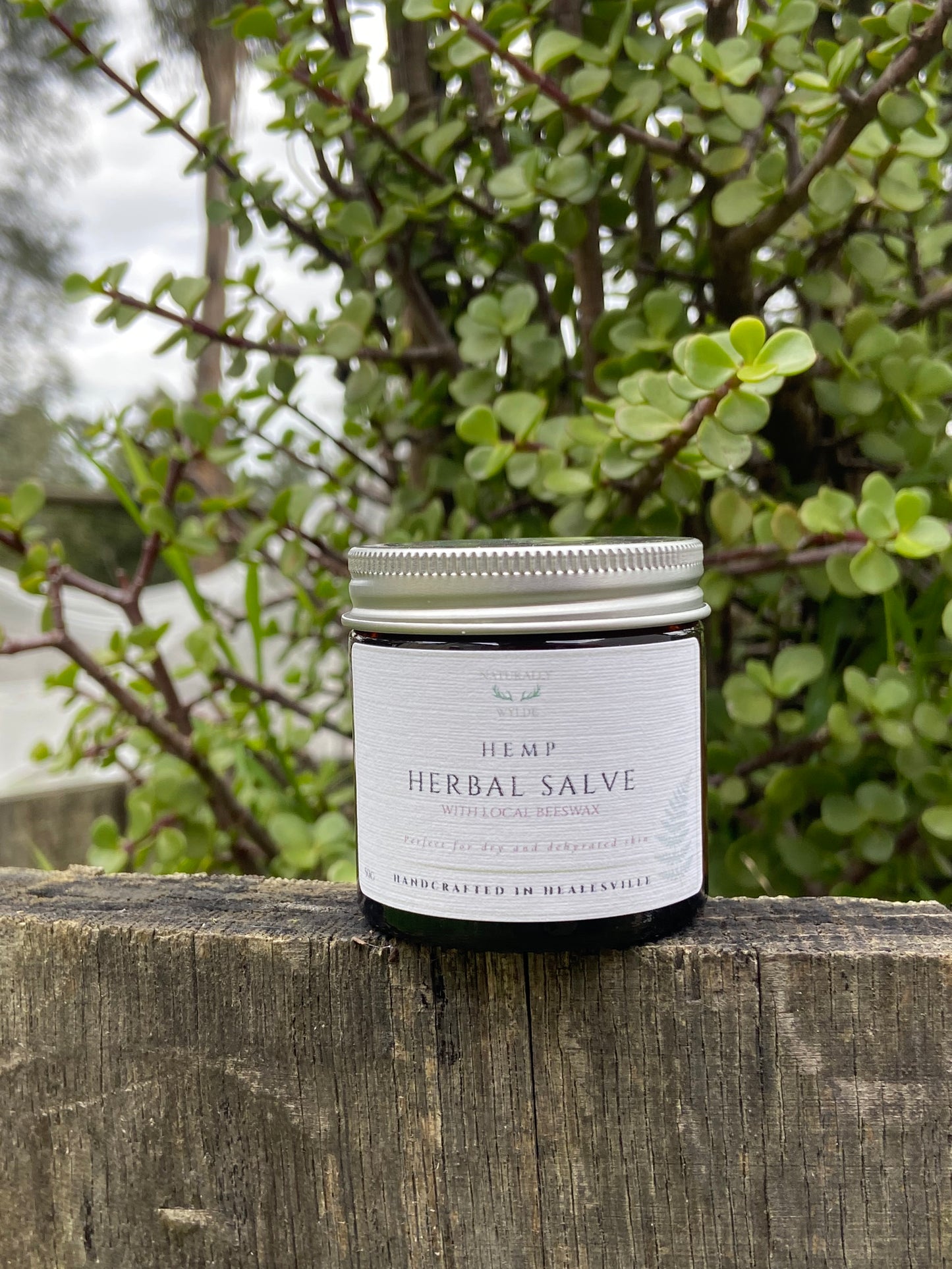 Hemp Herbal Salve with local beeswax 50g