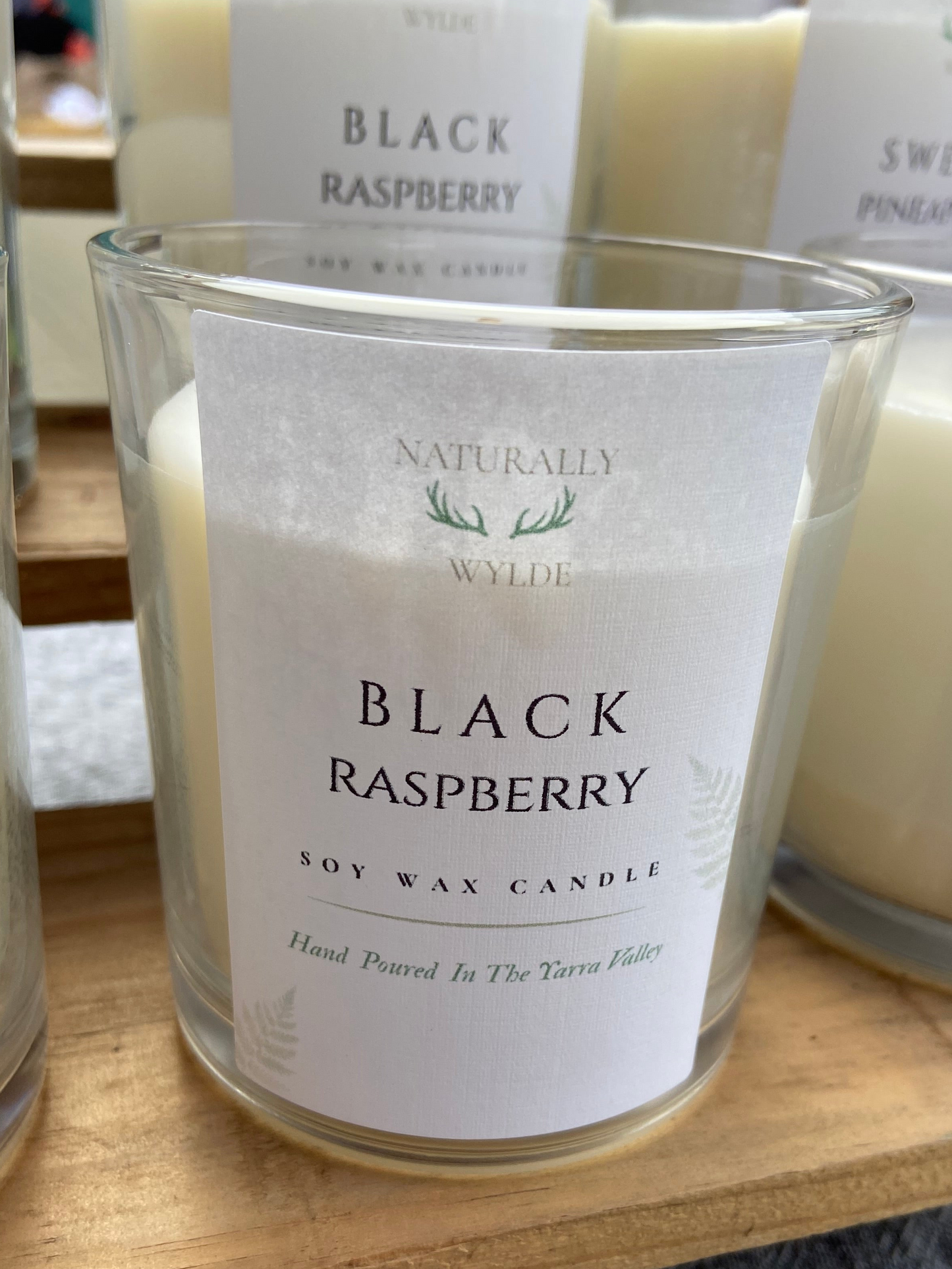 Black Raspberry Soy Candle