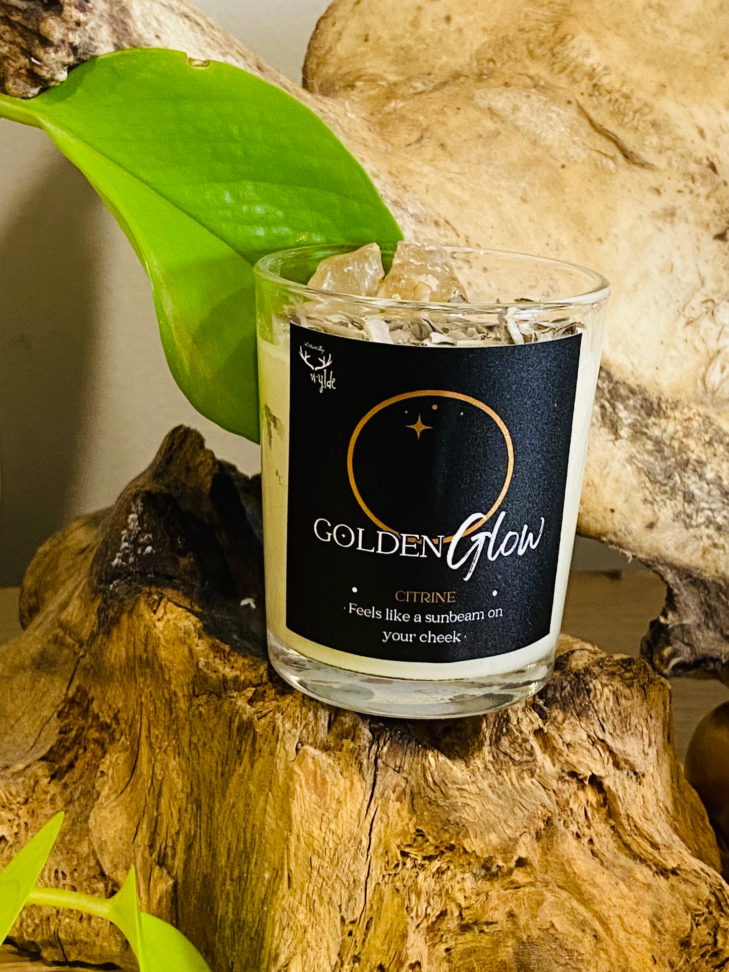 Golden Glow Candle