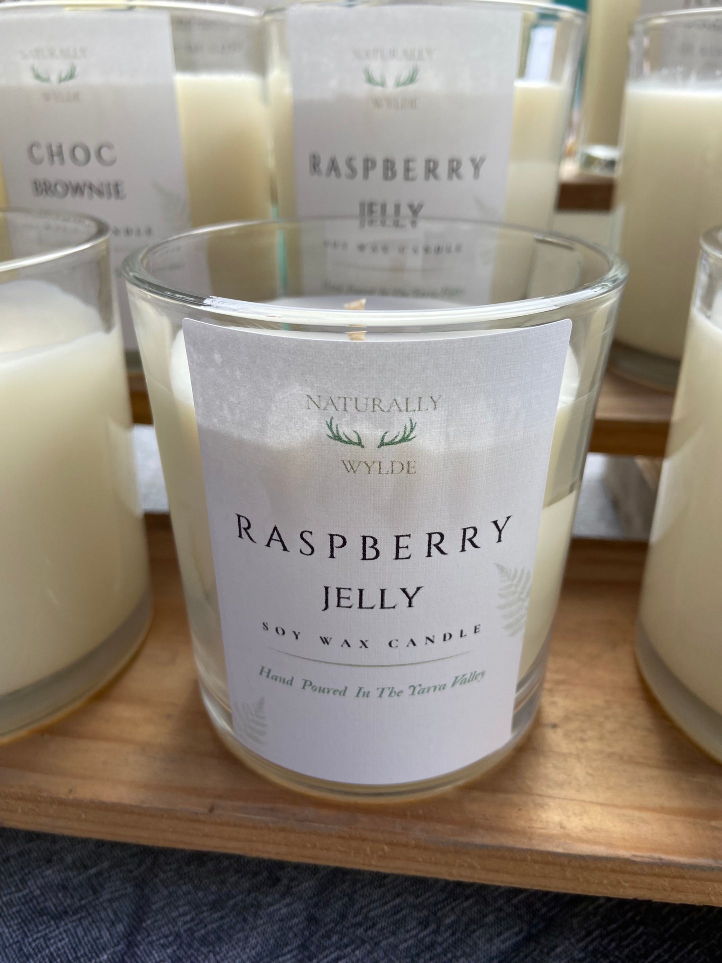 Raspberry Jelly Candle