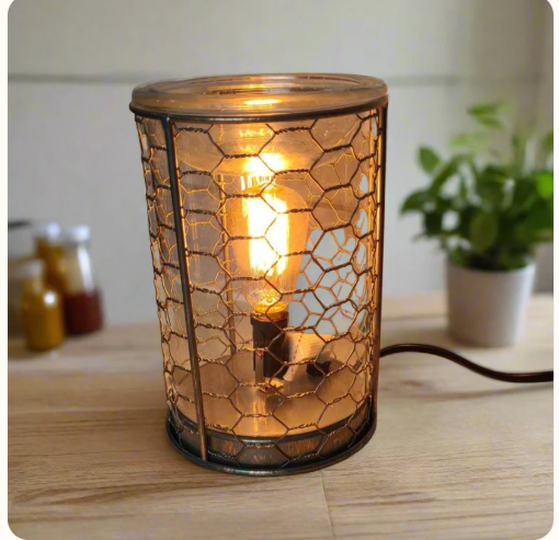 Chicken Wire Edison Bulb Illumination Warmer