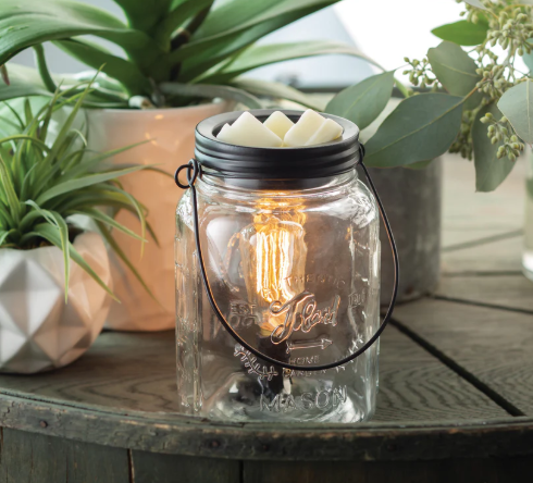 Mason Jar Edison Bulb Illumination Warmer