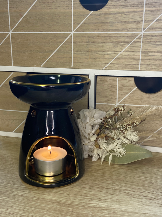 Black and gold oil burner image 0