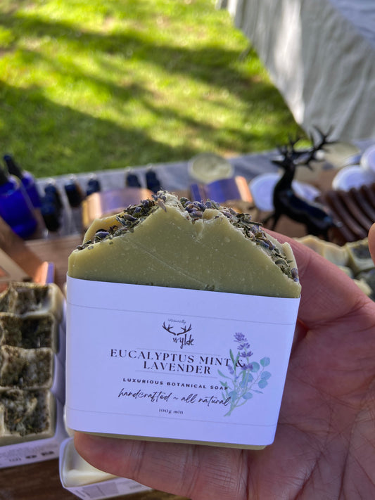 Eucalyptus, Lavender and Peppermint Soap