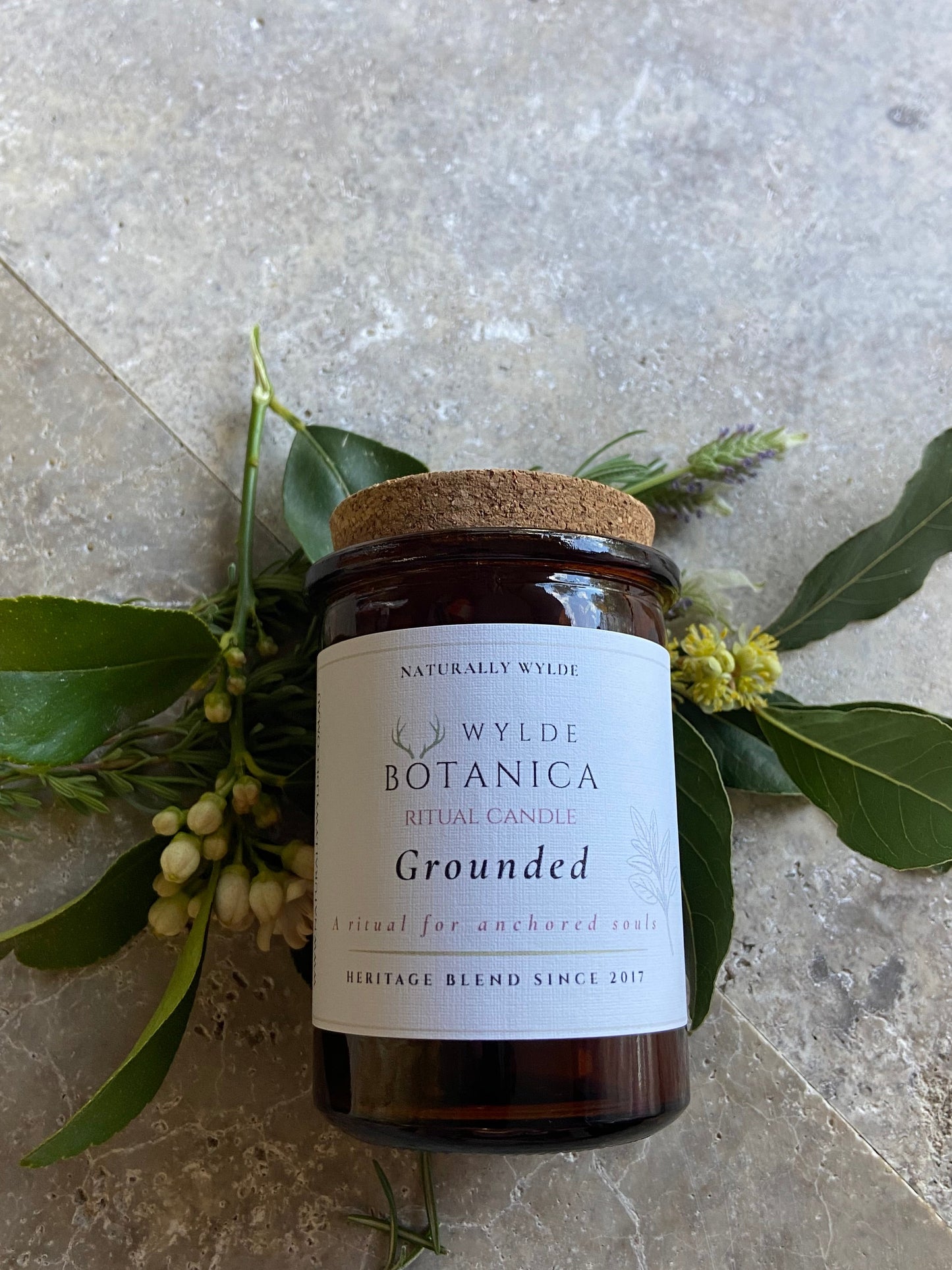 GROUNDED RITUAL CANDLE