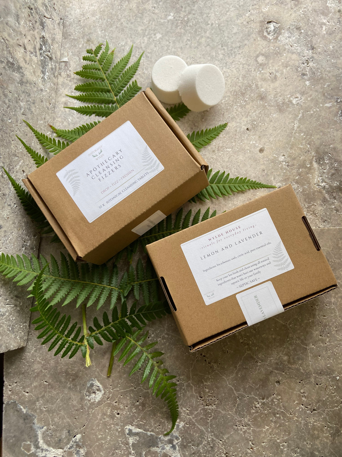 Apothecary Cleansing Fizzers ~ Lemon and Lavender