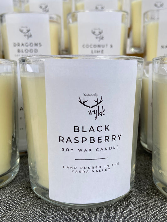 Black Raspberry Soy Candle image 0