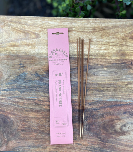Herb & Earth FRANKINCENSE Incense Sticks image 1