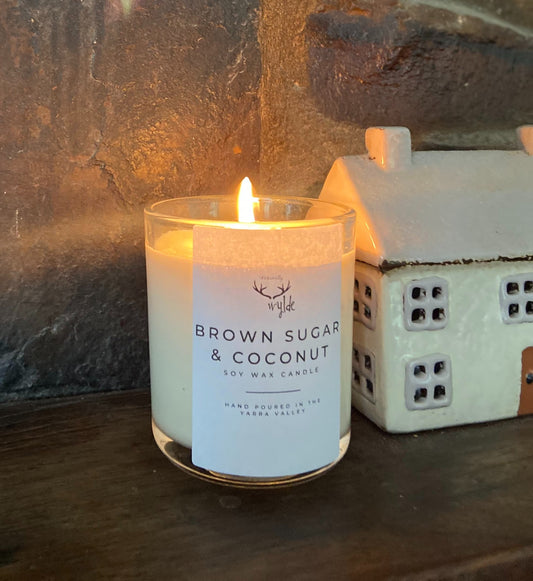 Brown Sugar and Coconut Soy Candle image 0