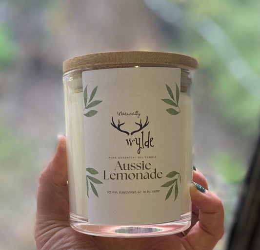 Aussie Lemonade Essential Oil Candle image 0