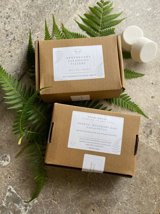 Apothecary Cleansing Fizzers - Orange, Rosemary and Eucalyptus