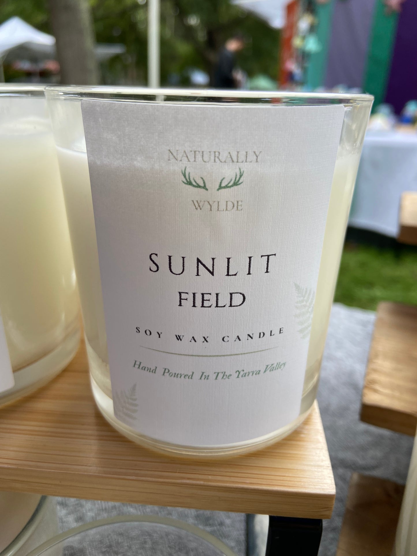 Sunlit Field Candle