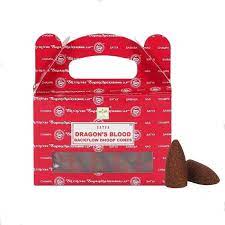 Dragons Blood Back Flow Incense Cones image 0