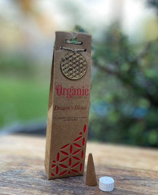 Incense Cones - Dragon's Blood - Organic Goodness  image 0