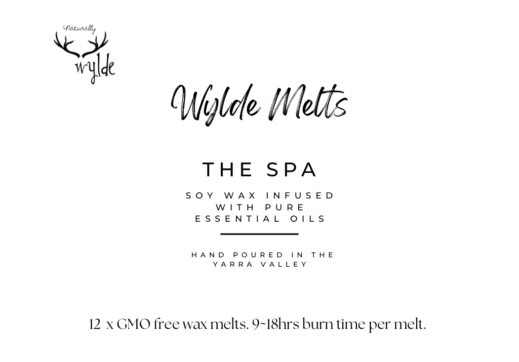 THE SPA Wylde Melts ~ Soy Wax with essential oils and floral herbs image 1