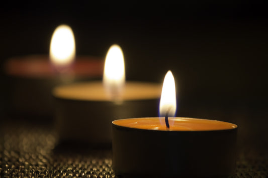 Tealight Soy Wax candles large 10 pack image 0