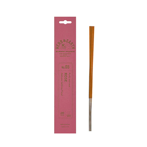 Herb & Earth ROSE Incense Sticks