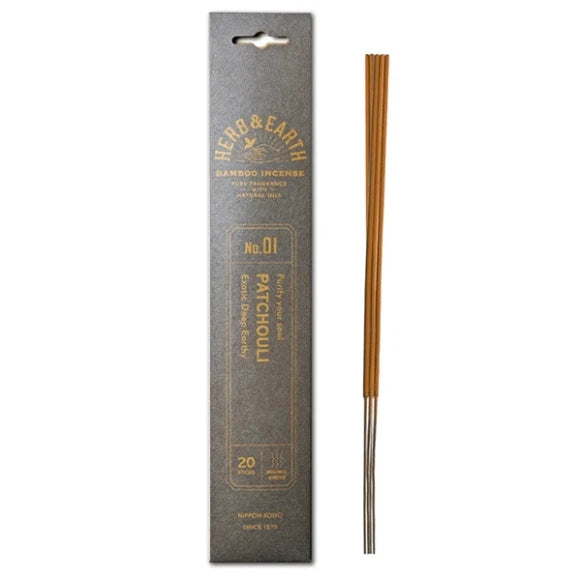 Herb & Earth  PATCHOULI Incense Sticks